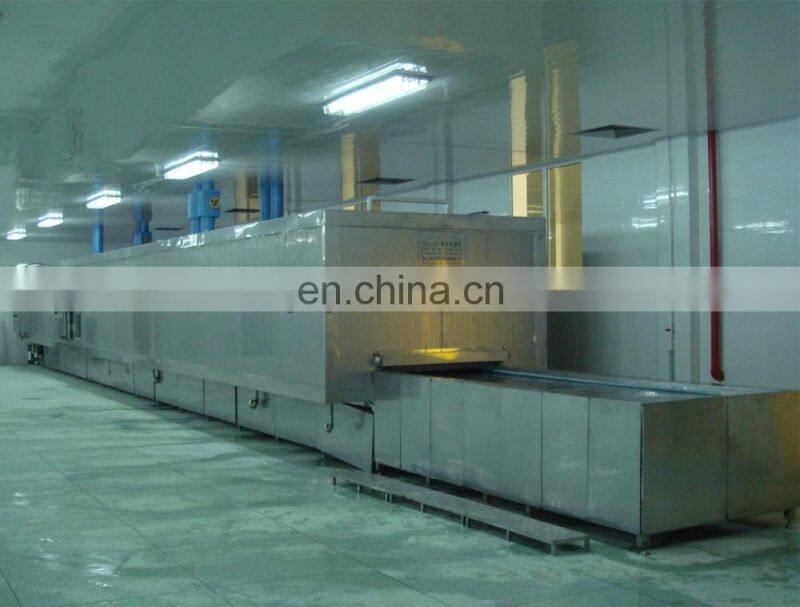 Automatic small IQF tunnel freezer machine auto small scale blast freezing machinery cheap price for sale