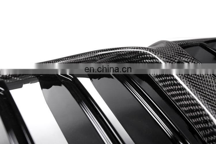 1-slat carbon fiber front grille mesh for BMW 5 series G30 G31 LCI 2020-2022