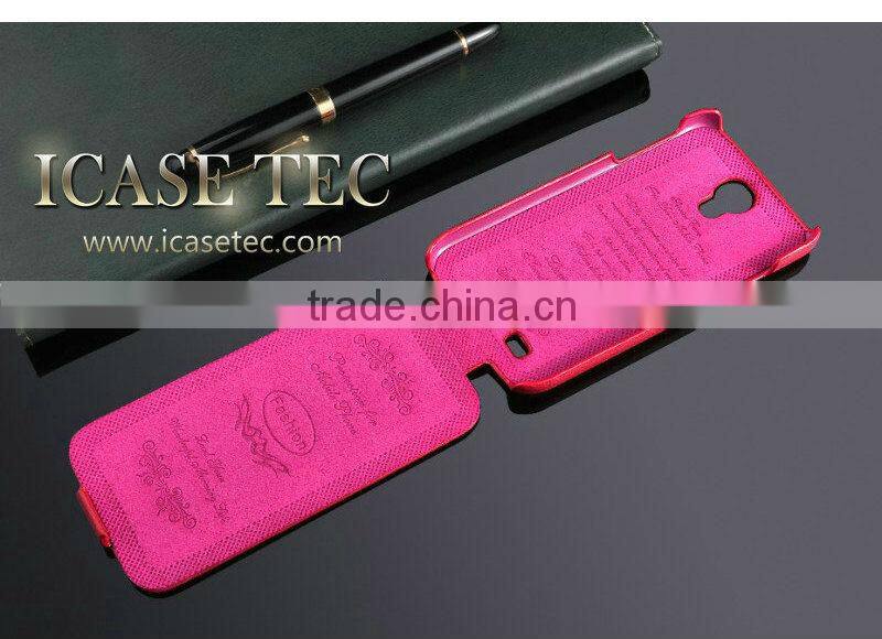 leather case cover for galaxy s4 , flip cover for samsung i9500 , Hot leather case for samsung galaxy s4