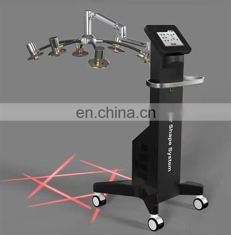 532nm Wavelengths Body slimming machine 6D Laser Non-invasive Weight Loss Shaping Beauty Instrument green laser light Device