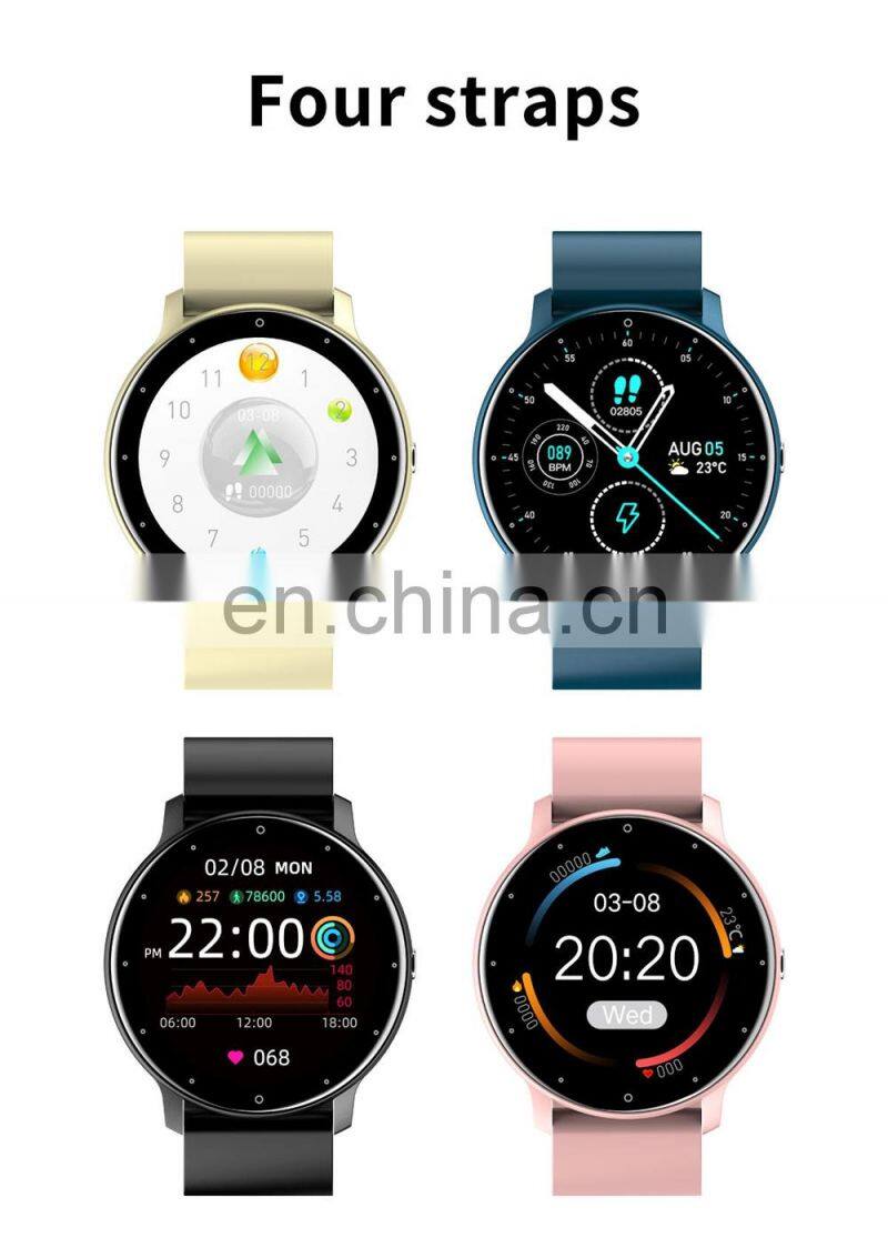 ZL02 Men Women Smartwatch For IOS Android Message Reminder Sleep Monitor Heart Rate mens smart watch android