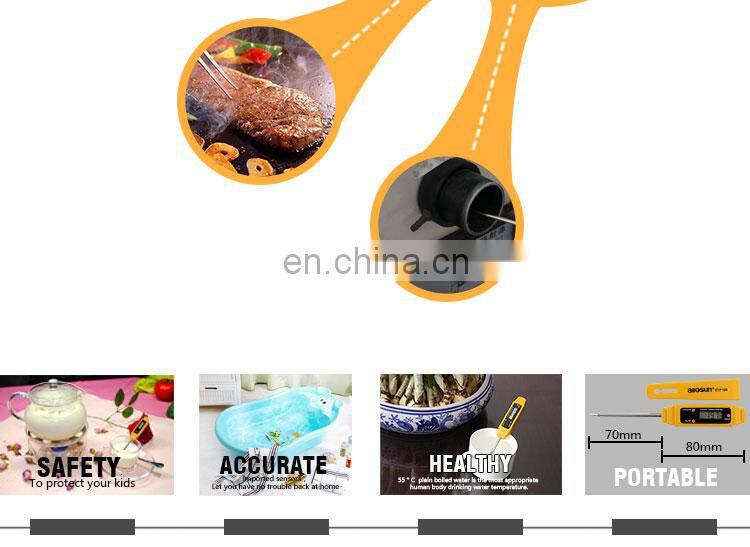 allosun ETP109B Food Portable Digital Pen Type Thermometer Electronic Temperature Meter With Stainless Probe