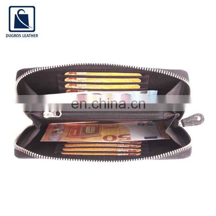 Luxury Pattern New Arrival Elegant Design Factory Hot Selling Good Quality Genuine Leather Women Wallet Supplier