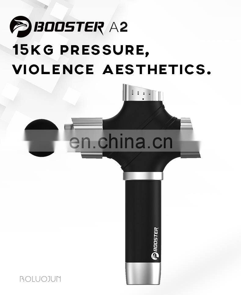 2020 Booster A2 new coming brushless Massage Gun Fascia Massager Deep Percussion Muscle Gun
