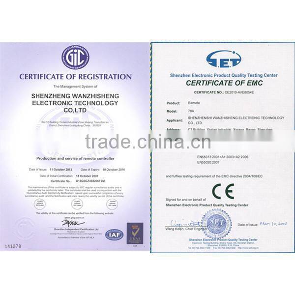 Cheap Mini IR led tv remote control with learning function made in China