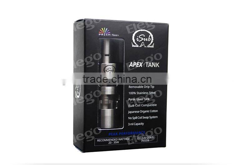 Factory price Innokin iSub Apex Tank with cool fire 4 in stock wholesale from Elego