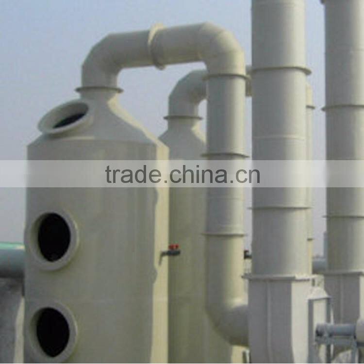 FRP GRP Composite Air Purification Tower Air Scrubber Tower With ISO&CE Centification