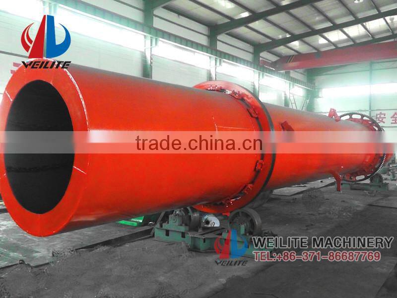 Energy Saving Drum Wood Chip Flour Dryer Machine / Rotary Wood Chip Flour Dryer Machine / Wood Chip Flour Dryer Machine