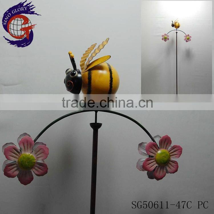 metal decorative garden birds stakes