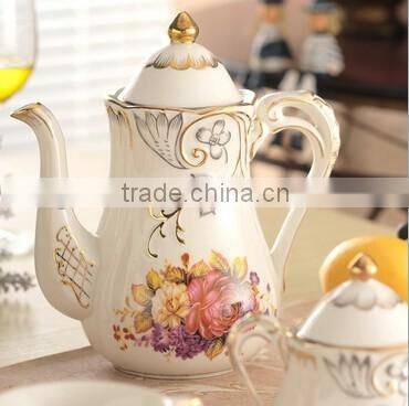 Antique Royal Porcelain Tea Cup Set For 6 Person