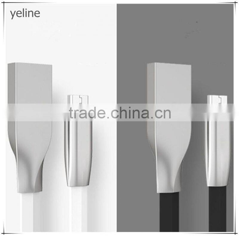 TOP good ABS + metal data cable for Lenovo K3/VIBE K5/P1