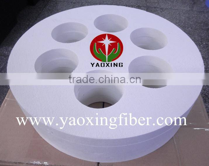 heat insulation ceraform sleeves round ceramic fiber shape ceraform tube