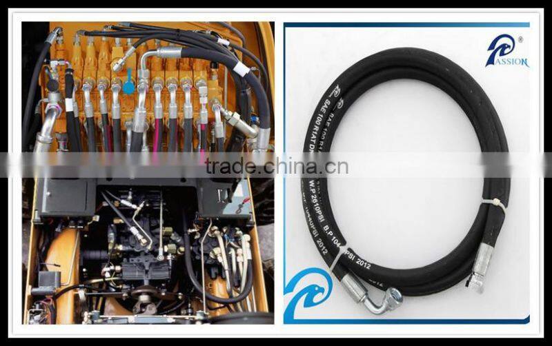 ID 1'' Hydraulic Hose DIN EN853 1SN (88Bar) for Tractor / Excavator