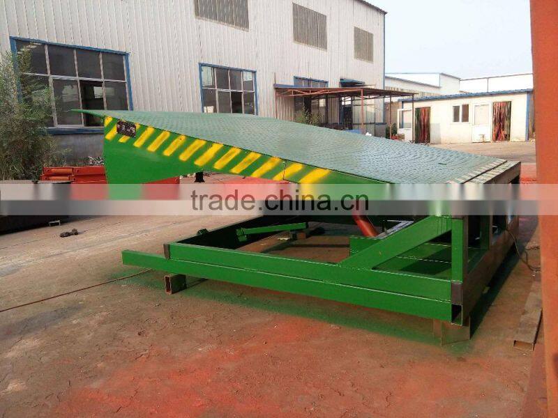 Heavy Duty Stationary Hydraulic Edge Dock Leveler Loading Ramp