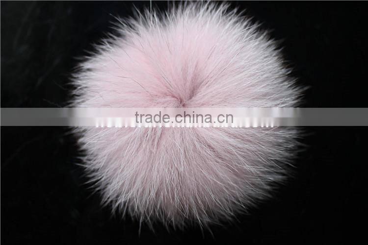 100/100 Real Fox Fur Pompom Lovely Fur Balls Garment Accessories