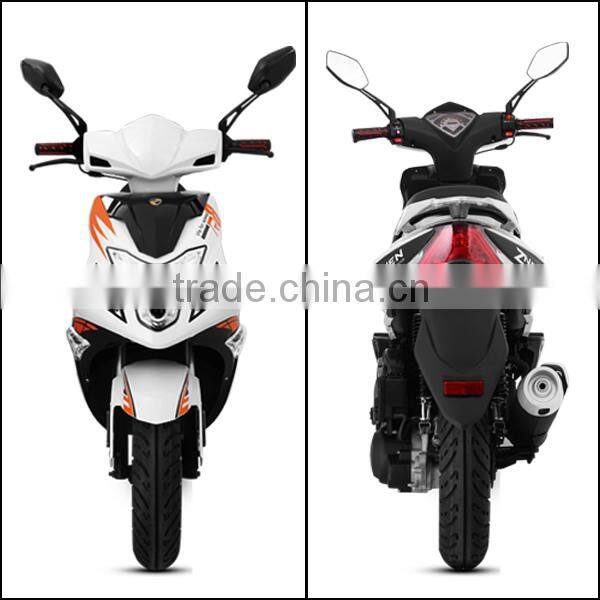 ZNEN new Patent Scooter 50CC LED lights EEC approved water cooling engine vespa Gas Scooter