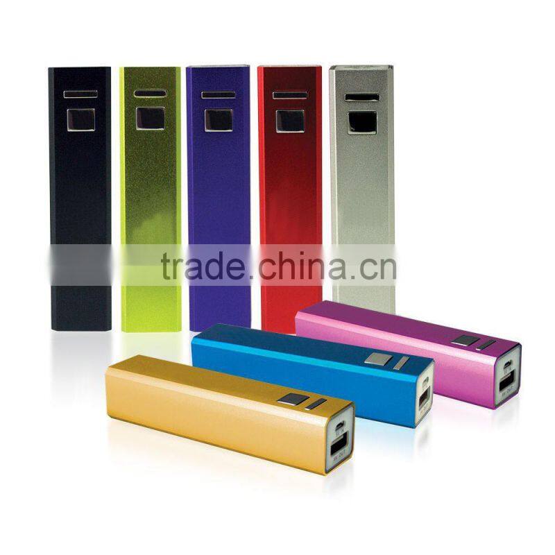 Metal housing good quality 2600mah power bank