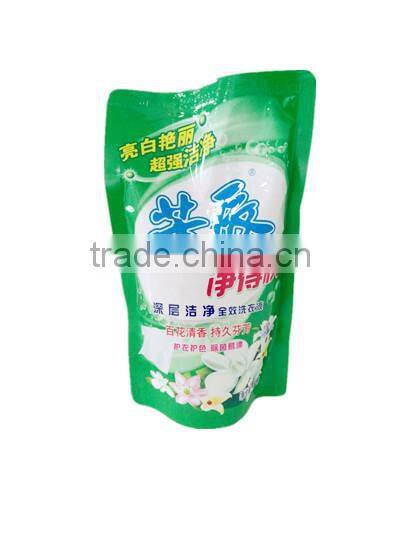 MG~Non Foam Laundry Liquid Concentrated Detergent, OEM Bag Packing Liquid Laundry Detergent