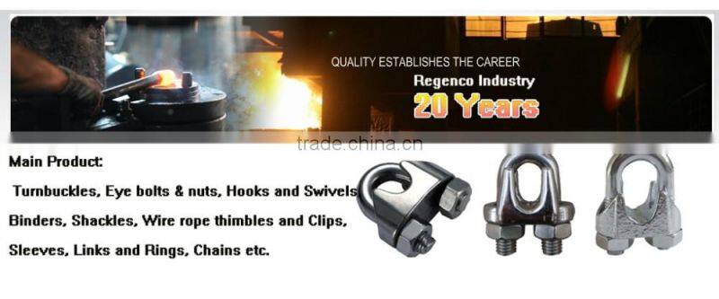 double wire rope clip