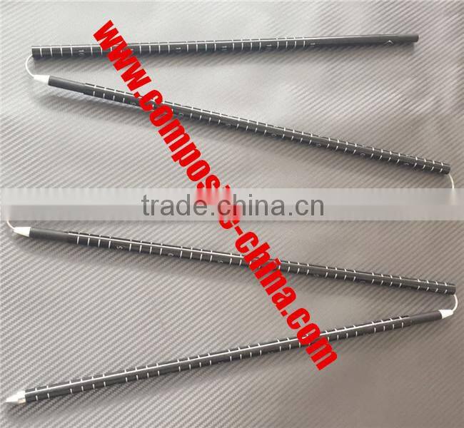 Quality Assurance Carbon Fiber Folding Avalanche Probes , Using For Safety Inspection