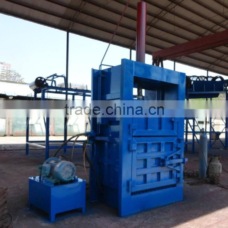 China Hydraulic Baler Machine, Waste Cotton Baling Press Machine