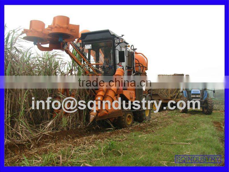 194kw/260hp high power 30t/h productivity sugarcane reaper