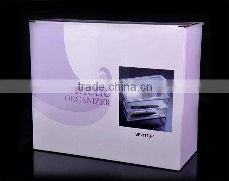 New Clear Jewellery acrylic cosmetic Display Box