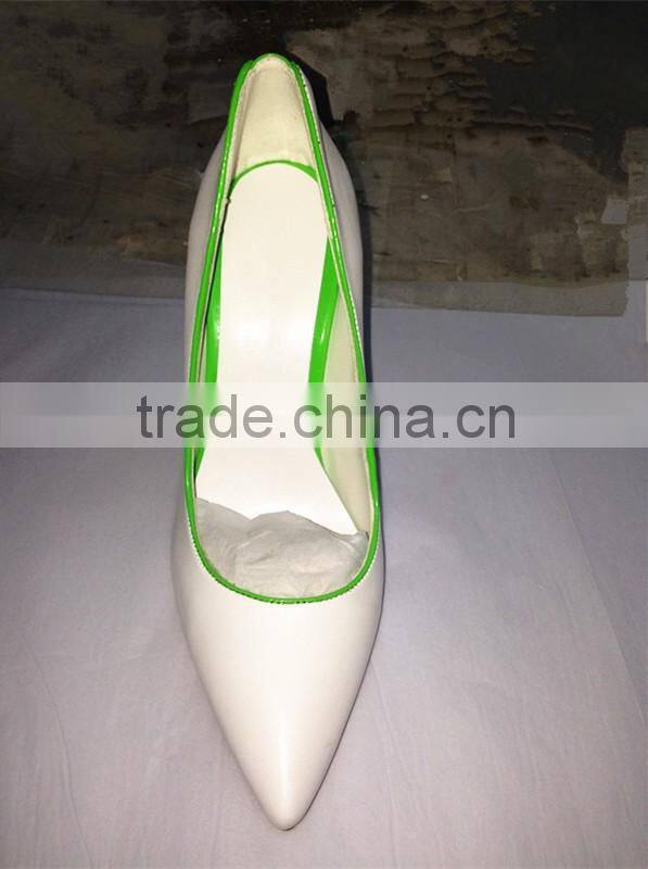 China women shoes factory 2016 high heels silver metal heels logo free change color allowed factory direct sexy stiletto shoes