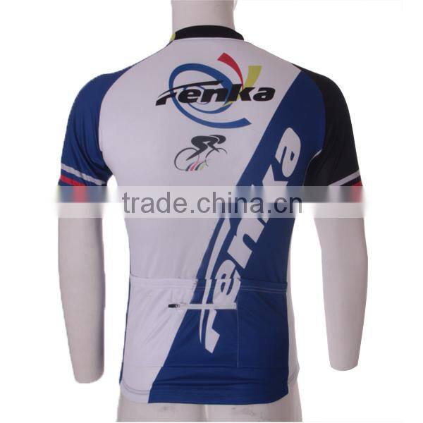 Fenka lightweight moisture management cycling jersey