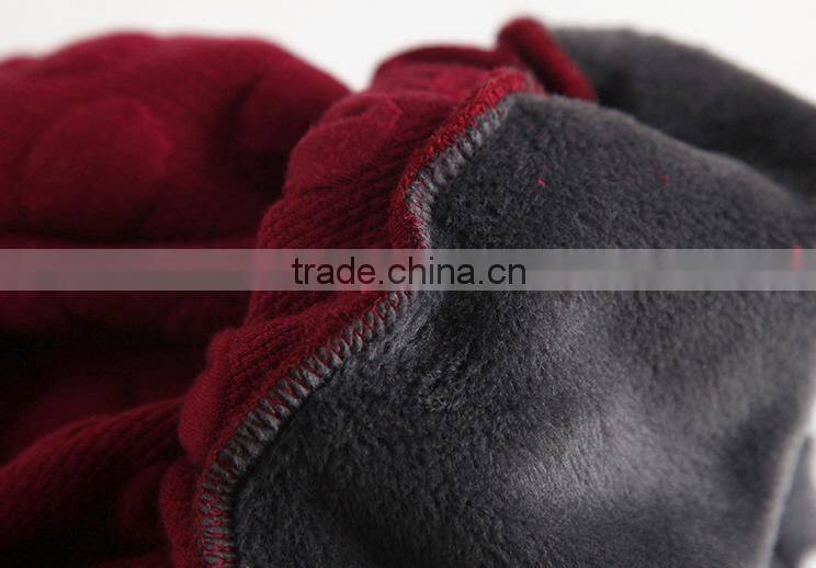 High quality red girl tight pants