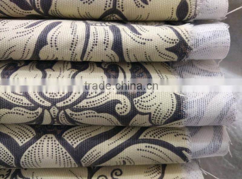 Manufacturer Direct printing flower pattern 100% cotton canvas printed fabric