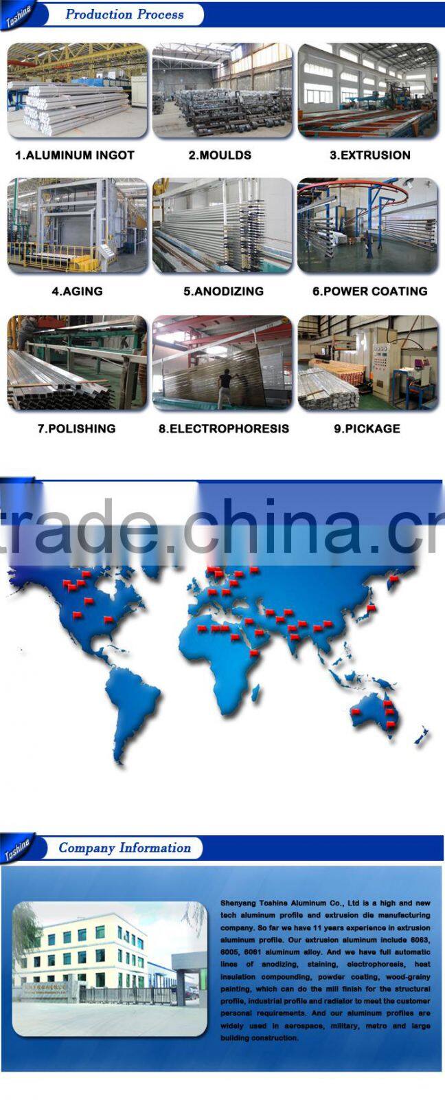 Anodize Aluminum Profile For Window Or Door