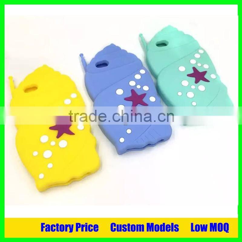 Seashell customized mobile phone cover phone case maker for iphone