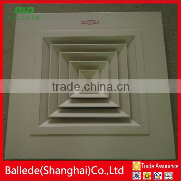air conditioning 4 way supply ceiling air diffusers HVAC system