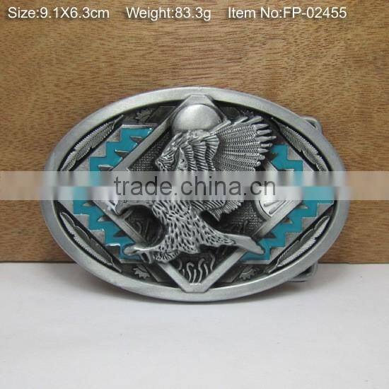 Promotional metal custom plate buckles