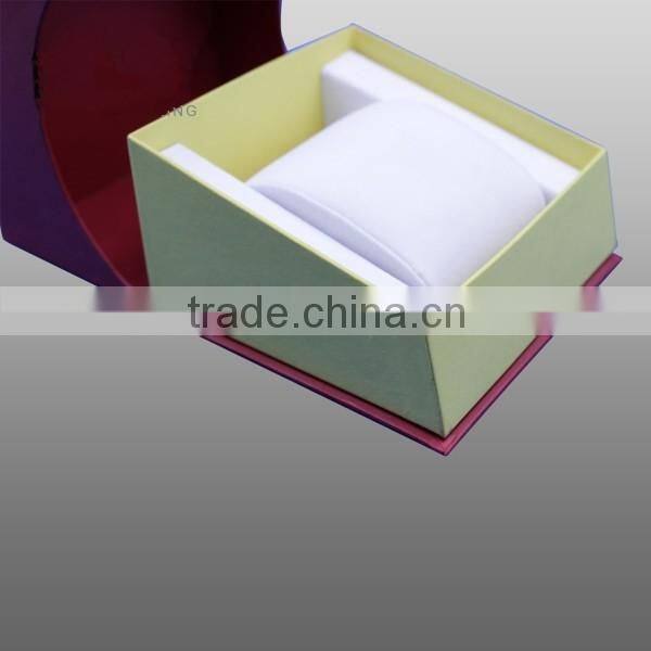 Cardboard single watch box for gift