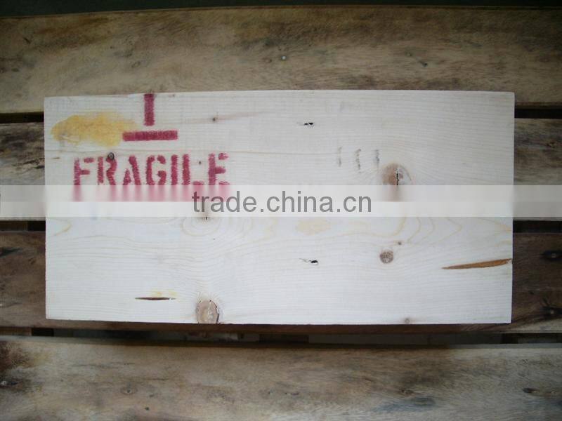 Fantastic vintage industry wood sundries box