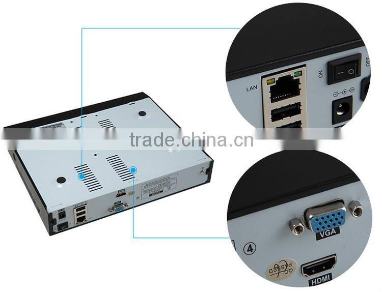 2015 China Alibaba hot selling hd zoom 1080P 4CH IP bullet camera system 4channel cctv IP NVR kit
