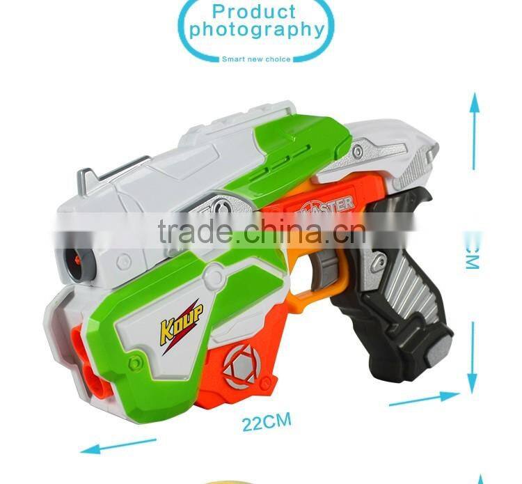 Novel assembly diy toys soft foam bullets nerf gun