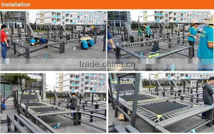 China kids indoor trampoline bed trampoline fabric wholesale Trampoline Park