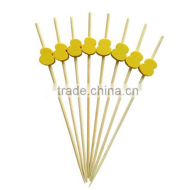 HOT SELLING FDA bamboo heart picks For Sale