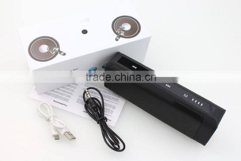 2016 cheap rectangular Great dB bluetooth wireless speaker