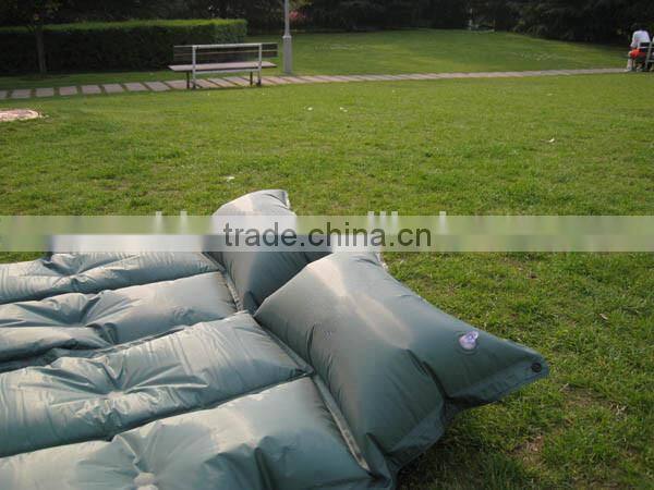 Inflatable outdoor camping mat