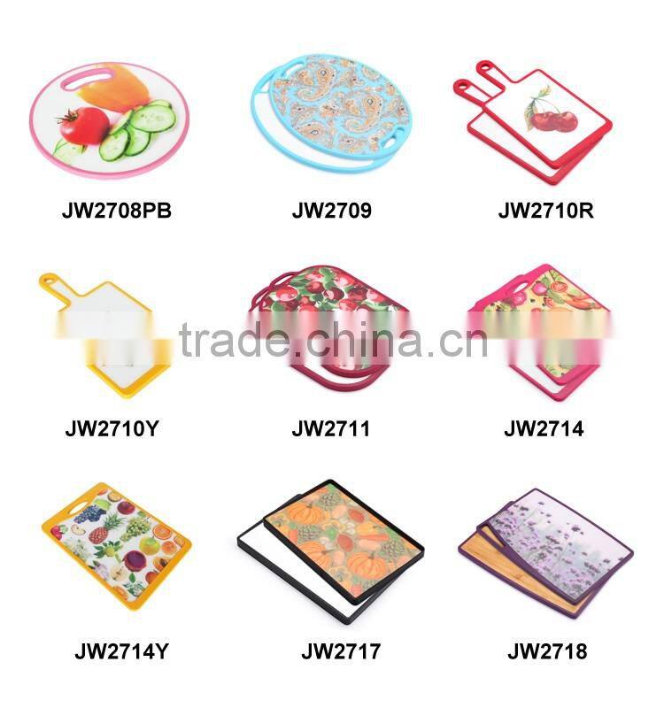With certificate colorful chopping board deco kitchen board competitive price cheese board set