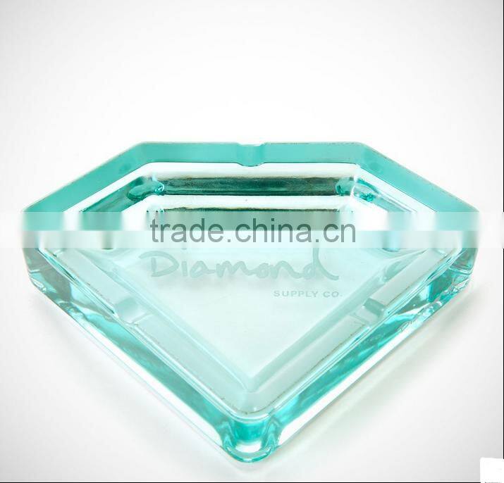 Green solid color leadfree customized size popular clear transparent frosted decal superman shaped