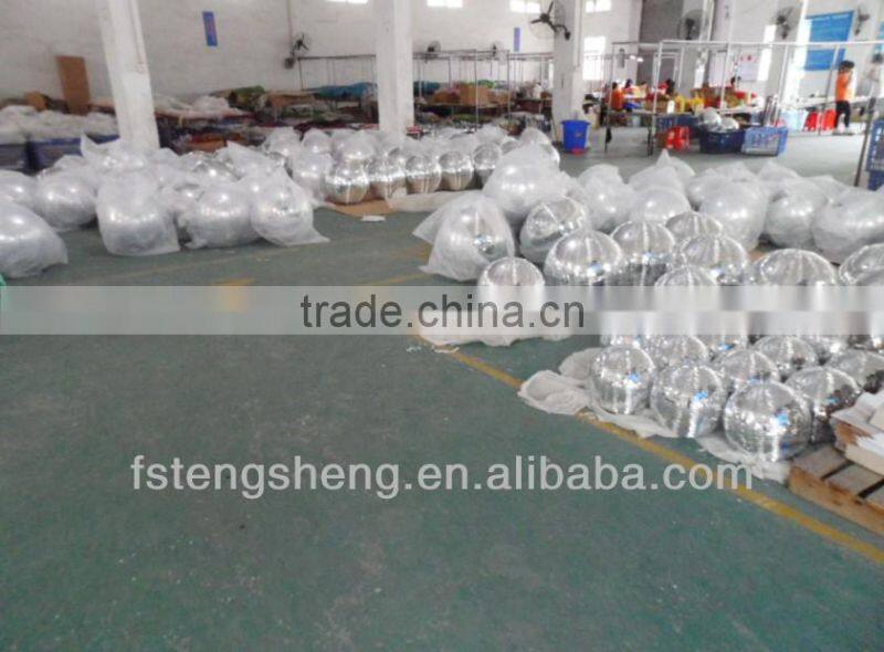 DJ culb decorative Really Glass disco mirror ball with metal motor in good quality for indoor use
