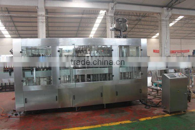 Aluminium can washing filling sealing machine