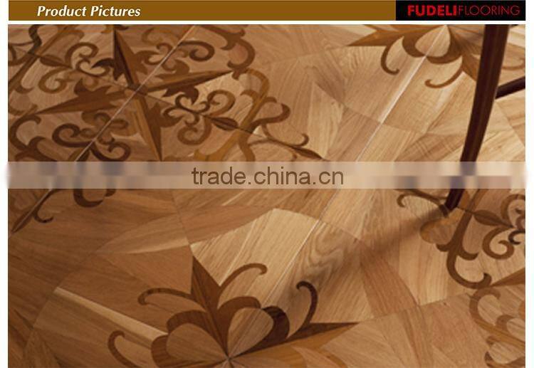Top class Grade AB IAF Certified New design parquet wood flooring prices