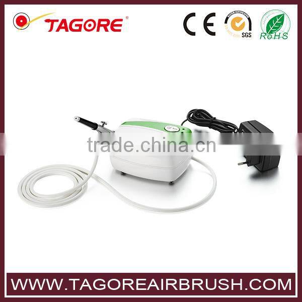 Tagore TG216K-10 Airbrush Nail Art Gun Kit