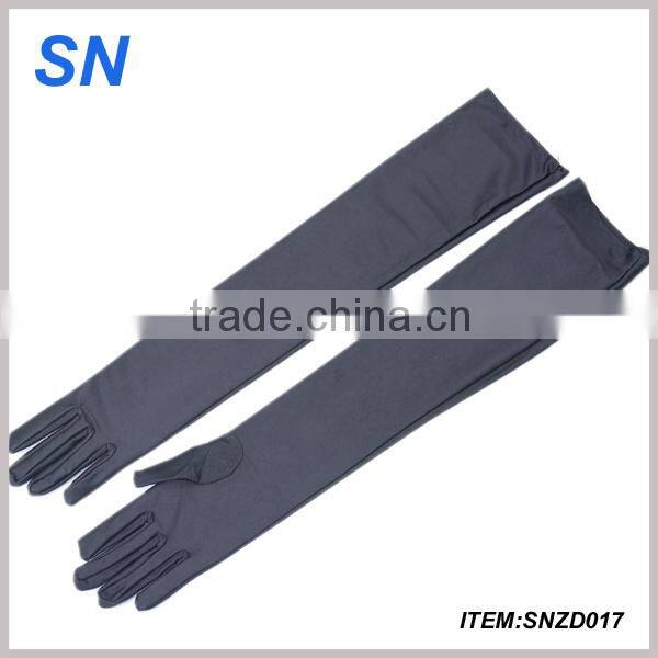 2014 fashion print buffterfly knot sunscreen gloves for women